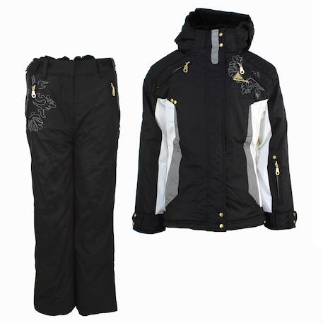 Ensemble de ski fille gafinity Noir 1 - vertbaudet enfant 