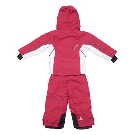 Ensemble de ski fille fauline Framboise+Noir 2 - vertbaudet enfant 