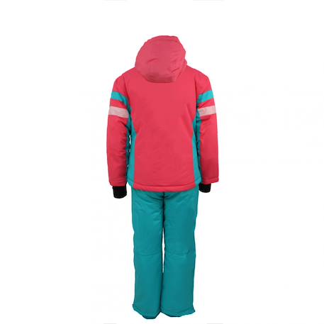 Ensemble de ski fille fancel Noir/fuchsia+Rose/turquoise 8 - vertbaudet enfant 