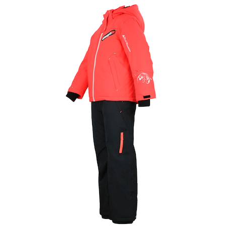Ensemble de ski fille gastec Corail/noir+Turquoise/noir 3 - vertbaudet enfant 