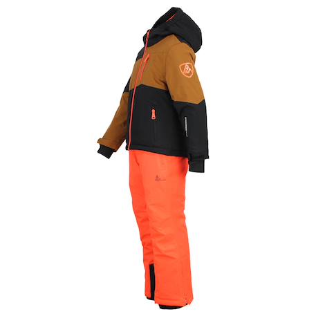 Ensemble de ski fanice Noir/camel/corail+Noir/corail+Rose/fushia/noir 3 - vertbaudet enfant 