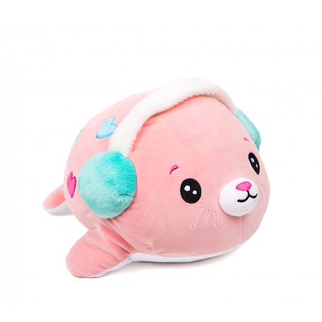 Peluche cushablez - otarie seal - 25cm Rose 1 - vertbaudet enfant 