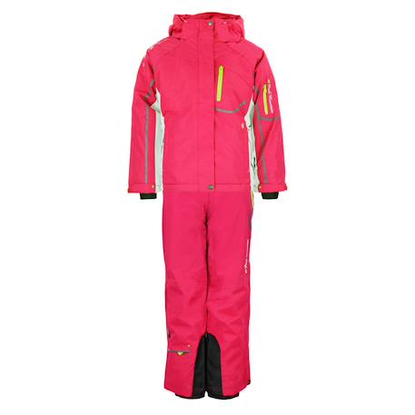 Ensemble de ski fille gauline Framboise+Noir 1 - vertbaudet enfant 
