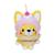 Peluche little corgi cuties 30 cm : corgi - glace Jaune 1 - vertbaudet enfant 