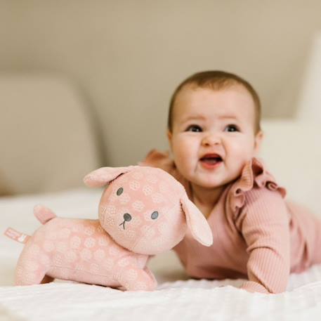 Peluche snuffy, le chien de miffy - flower Rose 4 - vertbaudet enfant 