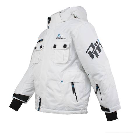 Ensemble de ski garçon ecardidente Blanc+Noir 4 - vertbaudet enfant 