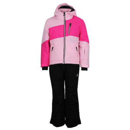 Ensemble de ski fanice Noir/camel/corail+Noir/corail+Rose/fushia/noir 11 - vertbaudet enfant 