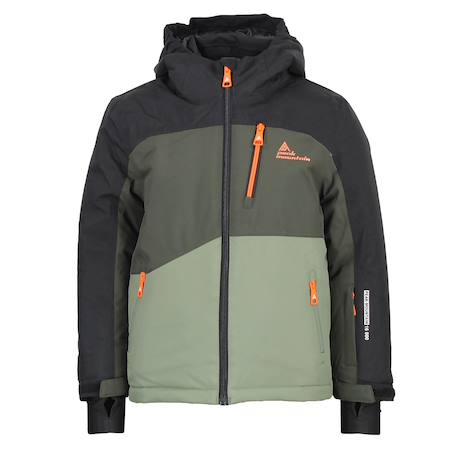 Ensemble de ski ecerome Marine/orange+Noir/bleu+Noir/camel+Noir/kaki 18 - vertbaudet enfant 