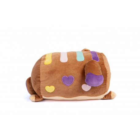 Peluche cushablez - coussin waffles Marron 3 - vertbaudet enfant 