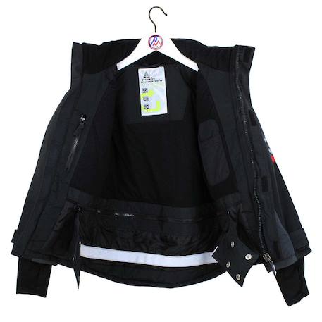 Ensemble de ski garçon espion Noir+Rouge 3 - vertbaudet enfant 