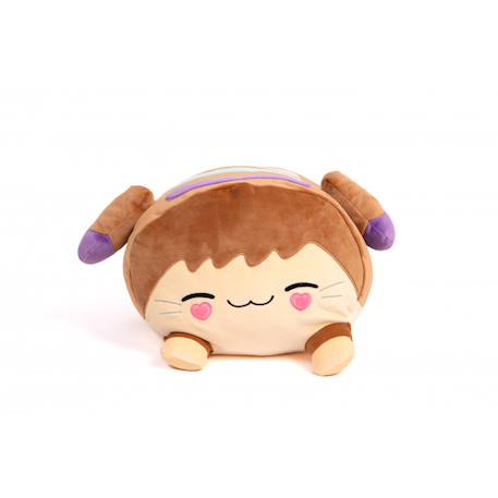 Peluche cushablez - coussin waffles Marron 2 - vertbaudet enfant 