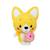 Peluche little corgi cuties 20 cm : corgi - donut Jaune 1 - vertbaudet enfant 