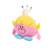Peluche monsieur madame - mme princesse - 22cm Rose et Jaune 2 - vertbaudet enfant 