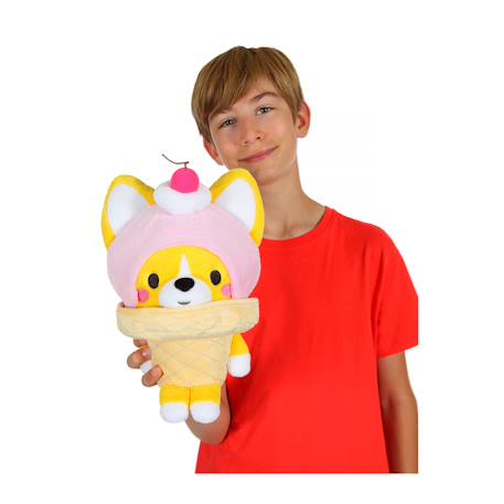 Peluche little corgi cuties 30 cm : corgi - glace Jaune 3 - vertbaudet enfant 