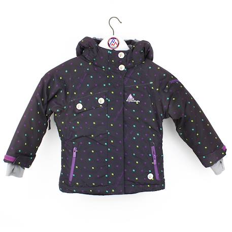 Ensemble de ski fille gavim Noir+Violet 2 - vertbaudet enfant 