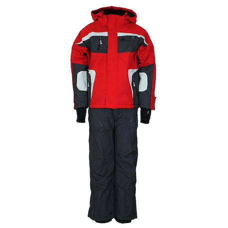 Ensemble de ski garçon espion Noir+Rouge 7 - vertbaudet enfant 