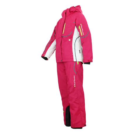 Ensemble de ski fille gauline Framboise+Noir 3 - vertbaudet enfant 