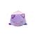 Peluche réversible cushablez - chat 22cm Bleu et Violet 1 - vertbaudet enfant 