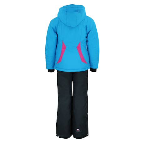 Ensemble de ski fille gastec Corail/noir+Turquoise/noir 7 - vertbaudet enfant 
