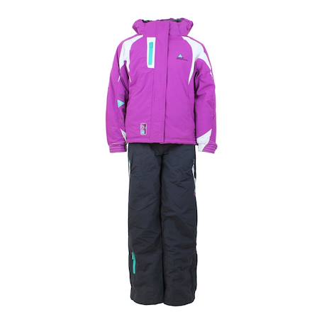 Ensemble de ski fille ginga Bleu+Noir+Violet 12 - vertbaudet enfant 