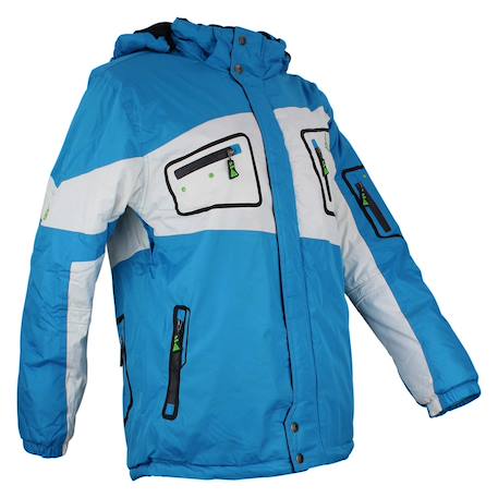 Ensemble de ski garçon ecisola Bleu/gris+Gris/bleu 3 - vertbaudet enfant 
