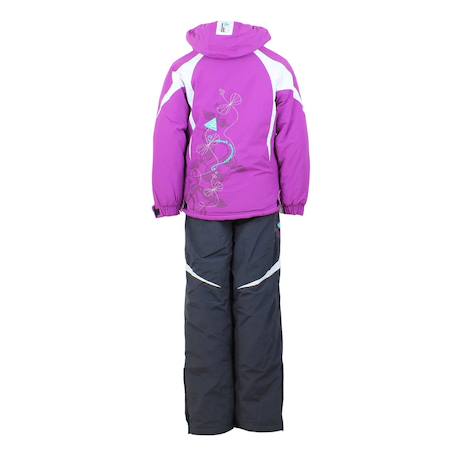 Ensemble de ski fille ginga Bleu+Noir+Violet 13 - vertbaudet enfant 