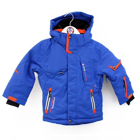 Ensemble de ski garçon ecosmic Bleu/orange+Noir/vert 2 - vertbaudet enfant 