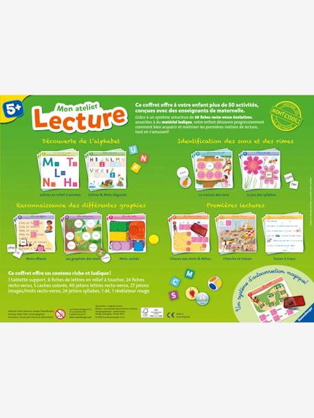 Mon atelier Lecture - vert 4 - vertbaudet enfant 