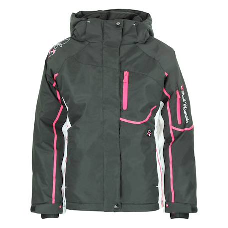 Ensemble de ski fille gauline Framboise+Noir 9 - vertbaudet enfant 
