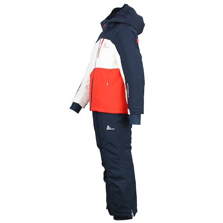 Ensemble de ski ecerome Marine/orange+Noir/bleu+Noir/camel+Noir/kaki 2 - vertbaudet enfant 