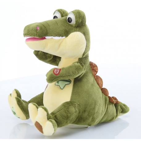 Paulo le croco - peluche animée Vert 6 - vertbaudet enfant 