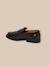Mocassins en cuir Chocolat 2 - vertbaudet enfant 