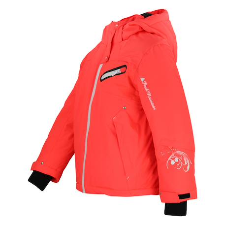 Ensemble de ski fille fastec Corail/noir+Turquoise/noir 4 - vertbaudet enfant 