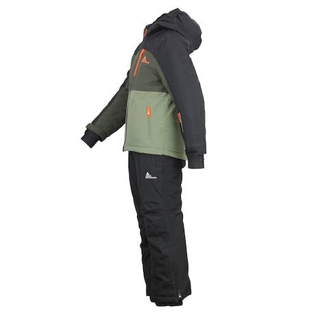 Ensemble de ski ecerome Marine/orange+Noir/bleu+Noir/camel+Noir/kaki 16 - vertbaudet enfant 