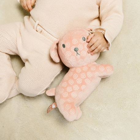 Peluche snuffy, le chien de miffy - flower Rose 3 - vertbaudet enfant 