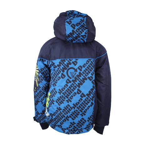 Ensemble de ski garçon eslalob Bleu marine+Rouge 2 - vertbaudet enfant 
