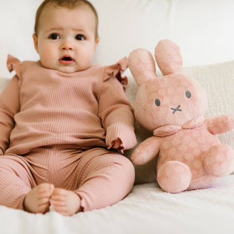 Peluche miffy - flower - 30cm Rose 2 - vertbaudet enfant 