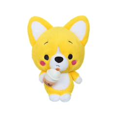 Jouet-Peluche little corgi cuties 20 cm : corgi - bubble tea