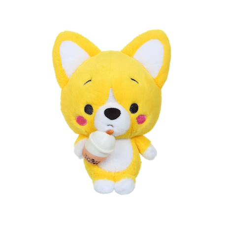 Peluche little corgi cuties 20 cm : corgi - bubble tea Jaune 1 - vertbaudet enfant 