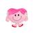 Peluche monsieur madame - mme câlin - 22cm Rose 1 - vertbaudet enfant 