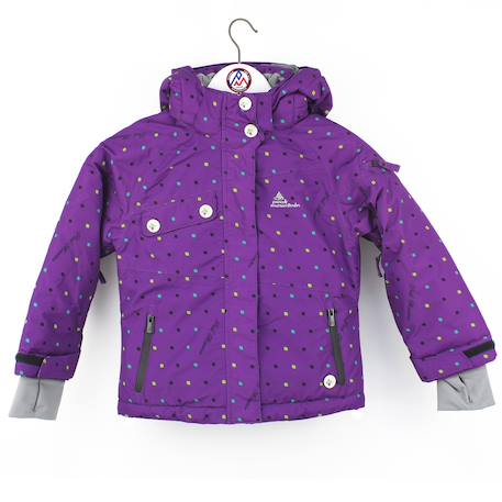 Ensemble de ski fille gavim Noir+Violet 6 - vertbaudet enfant 