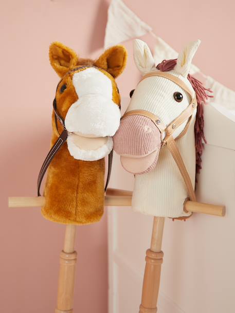 Cheval bâton brownie avec roulettes Brownie+Ginger+Magic 11 - vertbaudet enfant 