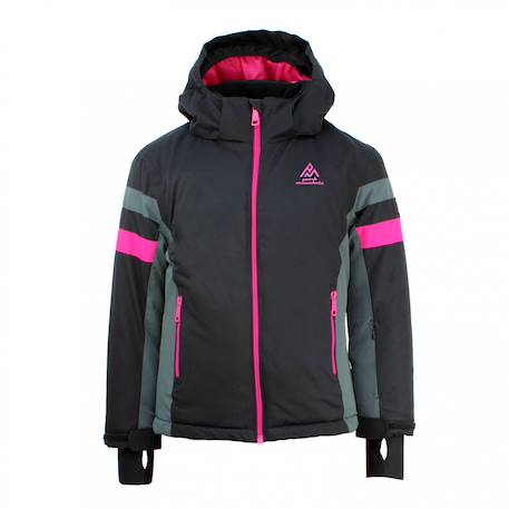 Ensemble de ski fille fancel Noir/fuchsia+Rose/turquoise 4 - vertbaudet enfant 