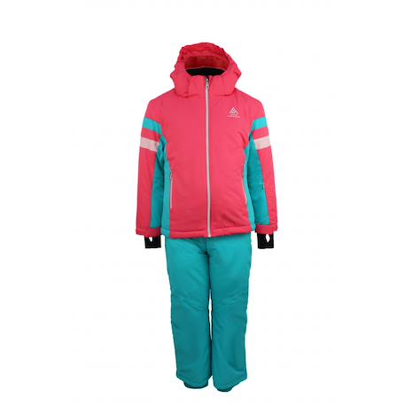 Ensemble de ski fille fancel Noir/fuchsia+Rose/turquoise 7 - vertbaudet enfant 