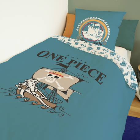 Housse de couette one piece vogue merry coton Bleu 2 - vertbaudet enfant 