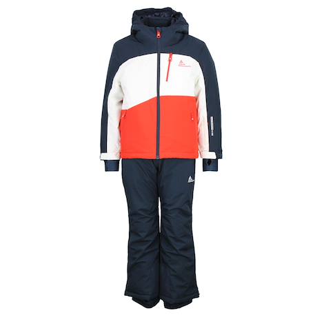 Ensemble de ski ecerome Marine/orange+Noir/bleu+Noir/camel+Noir/kaki 1 - vertbaudet enfant 