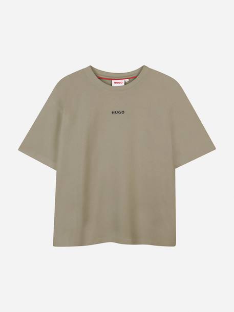 T-shirt  à manches courtes Beige 1 - vertbaudet enfant 