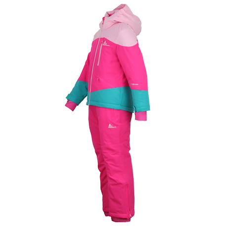 Ensemble de ski facorse Bleu/fushia+Kaki/creme+Turquoise/fushia 12 - vertbaudet enfant 