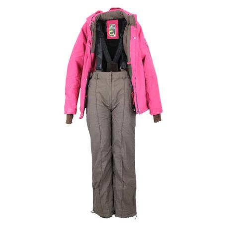 Ensemble de ski fille gazly Fuchsia+Turquoise 4 - vertbaudet enfant 