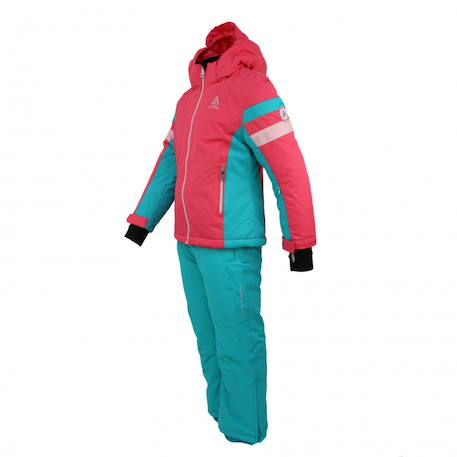 Ensemble de ski fille fancel Noir/fuchsia+Rose/turquoise 9 - vertbaudet enfant 